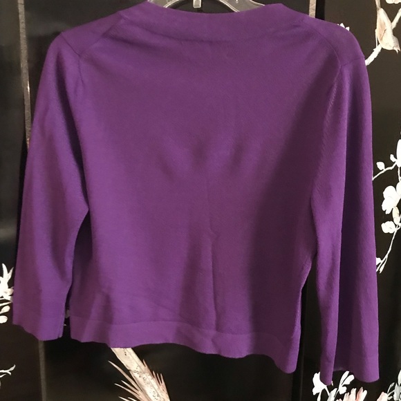 🍇Purple button down top. - Picture 3 of 3